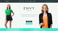 Desktop Screenshot of envyjewellery.com.au