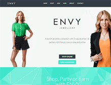 Tablet Screenshot of envyjewellery.com.au